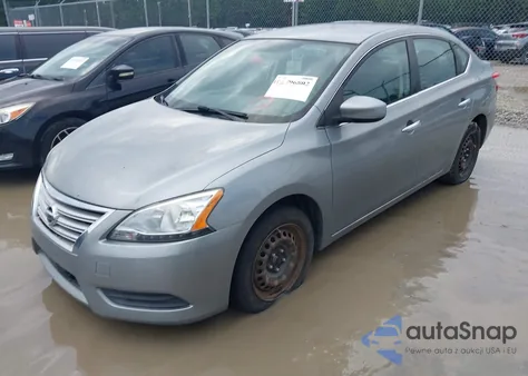 2013 Nissan Sentra Sv z USA, uszkodzony, nr VIN 3N1AB7AP8DL563649